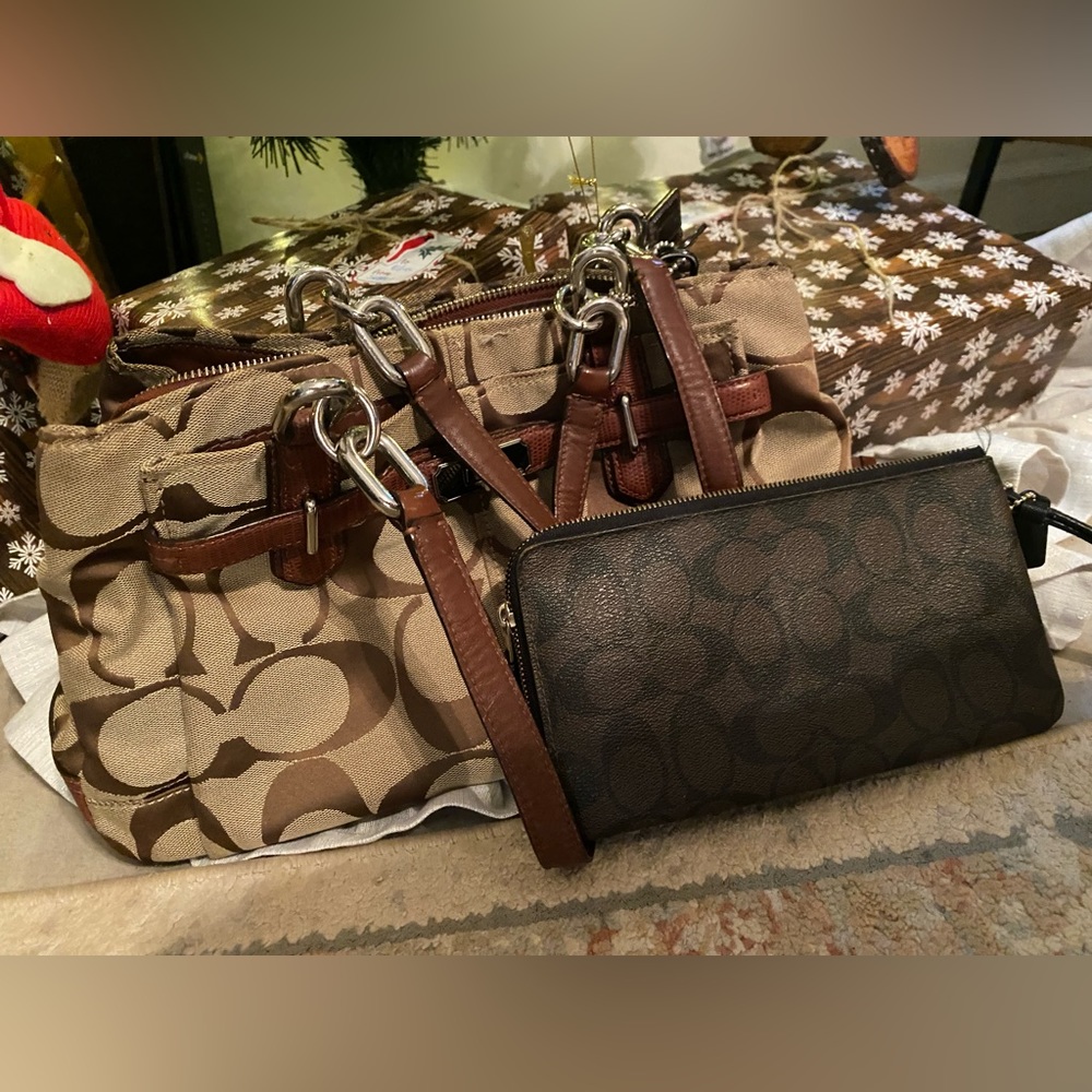 Coach purse and Wallet